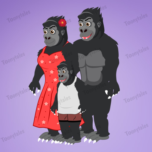 All Tiger and Gorilla Characters for Drawing Cartoon 2 - Image 3