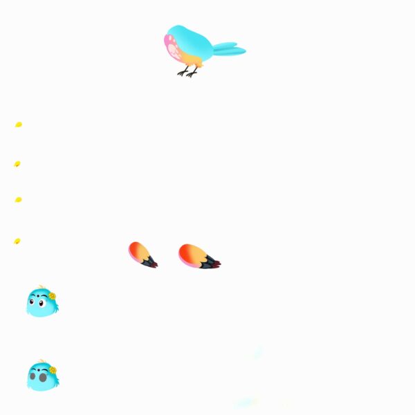 17 Bird Characters for Story Use Only (for Chroma Toon App) - Image 6