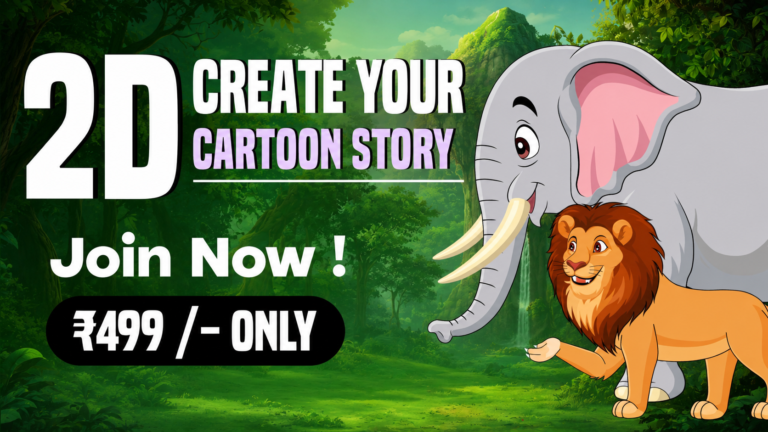 2D ANIMAL ANIMATION COURSE ( HINDI )
